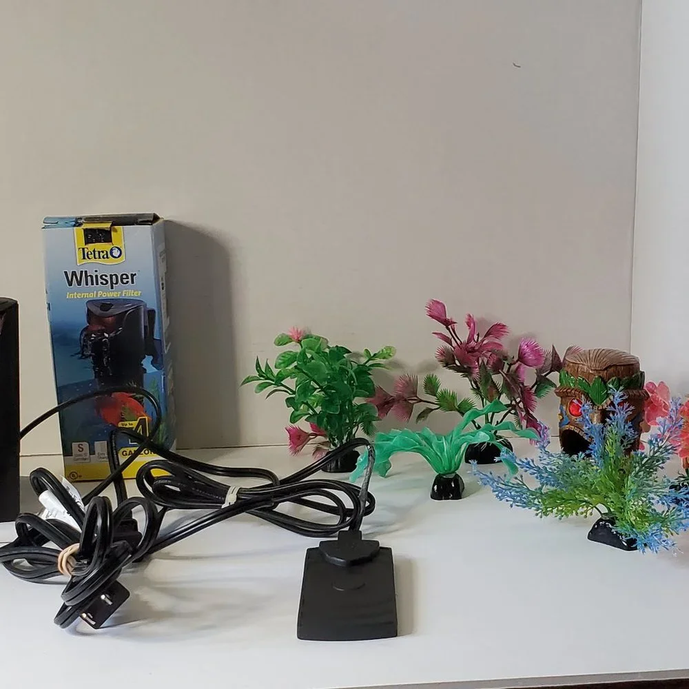 Aquarium 4 Gallon Accessories 8 Pieces